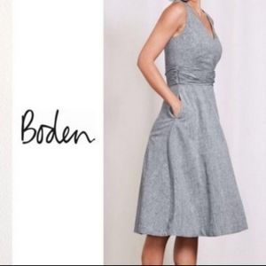 Boden Dress Chambray Size 8P